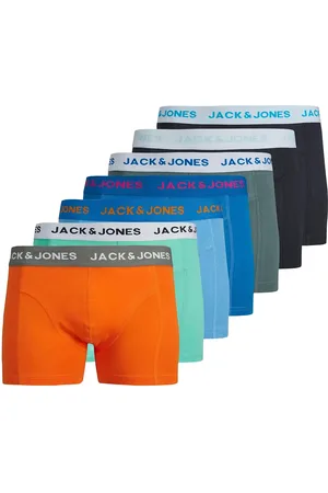 JACK & JONES Jaccarl Solid Trunks 7 Pack Patterned Jack & J S