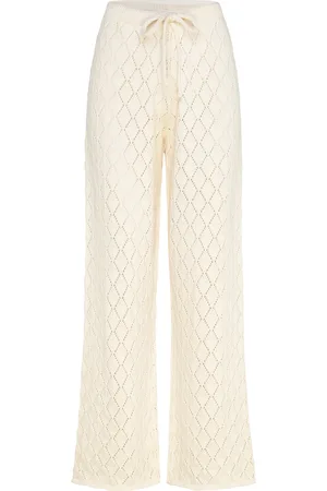 Ivy Copenhagen Ivy-Breeze Crochet Pant Cream