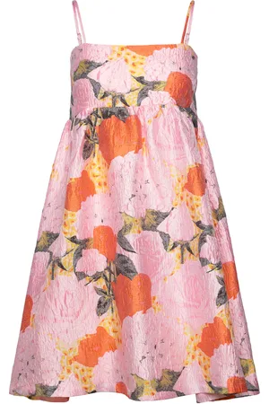 Rosemunde Jacquard Strap Dress Patterned