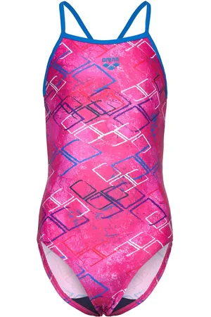 Arena G Daly Swimsuit Light Drop Back Pink
