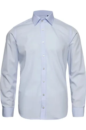 BOSWEEL SHIRTS EST. 1937 Slim Fit Mens Shirt Blue