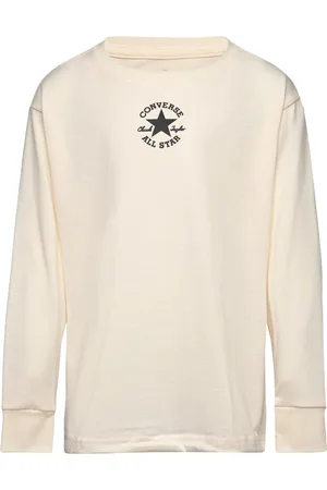 Converse Lk-L/S Knit Top Beige