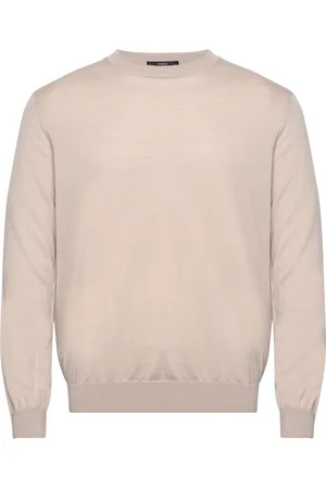 MANGO Merino Wool Washable Sweater Beige