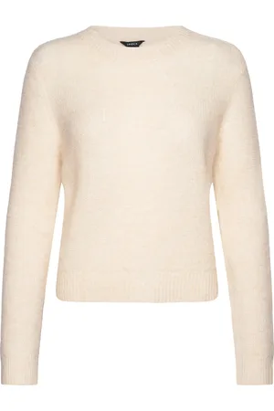 Lindex Sweater Livia Wool Mohair Blen Cream