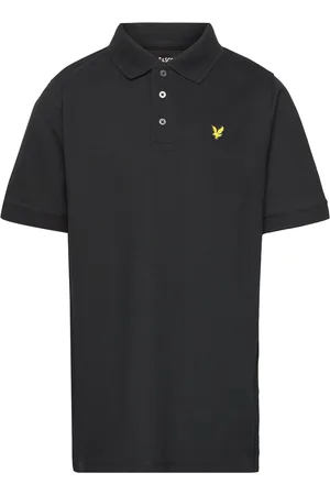 Lyle & Scott Plain Polo Shirt Black