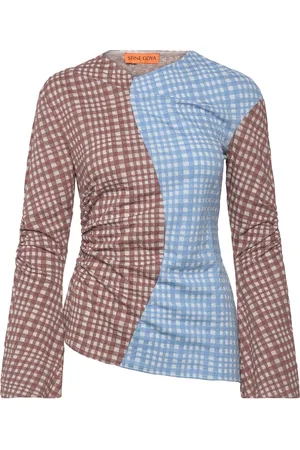 STINE GOYA Sgclementine, 2118 Checkered Jersey Beige