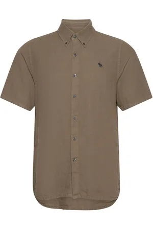 Abercrombie & Fitch Anf Mens Wovens Green