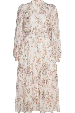 by Ti Mo Bohemian Midi Dress White