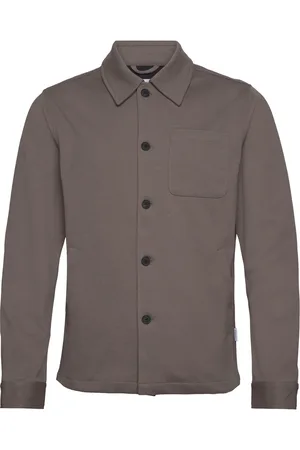Lindbergh Superflex Overshirt Brown