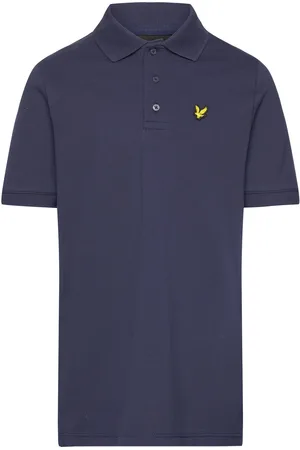 Lyle & Scott Plain Polo Shirt Navy