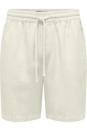 Only & Sons Onstel Visc Lin Shorts 0075 Cs