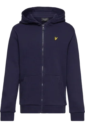 Lyle & Scott Zip Through Hoodie Navy