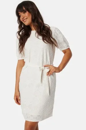 Object Objfeodora S/S short dress XL