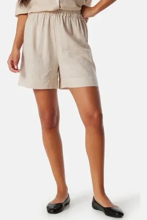 ONLY Onltokyo Linen Blend Shorts L