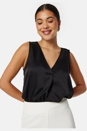 BUBBLEROOM Demi Satin Top XS