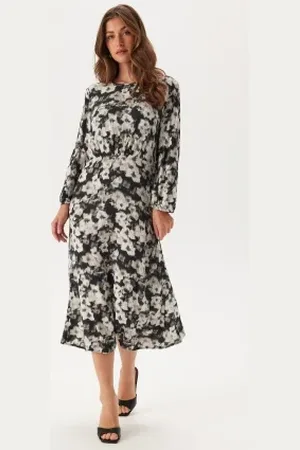 Pieces® Pcrexa 3/4 MIDI DRESS BC MIDI XS