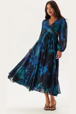 Forever New Becca Cut Out Maxi Dress 36