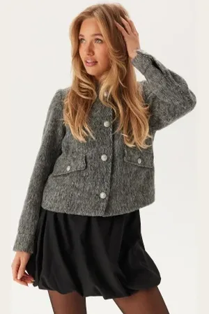 VILA Vichichi L/S SHORT JACKET SHOR 34