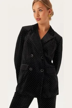 Y.A.S Hella Ls Velour Blazer XS