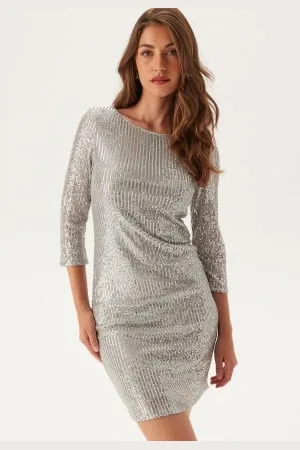 VILA Sparkling 3/4 O-Neck Dress XS