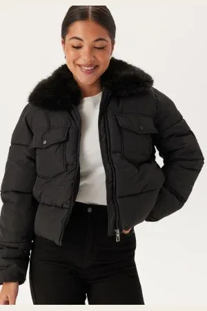 ONLY Onlmaggi Fur Puffer Life XS