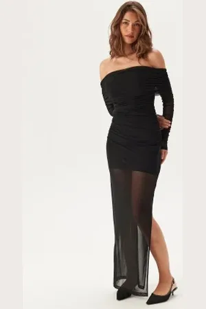 Forever New Rani Off Shoulder Mesh Maxi Dr 34