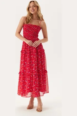 Tommy Hilfiger Tjw Aop Chiffon Maxi Dress M