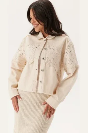 ONLY Onlelena Crochet Jacket XS