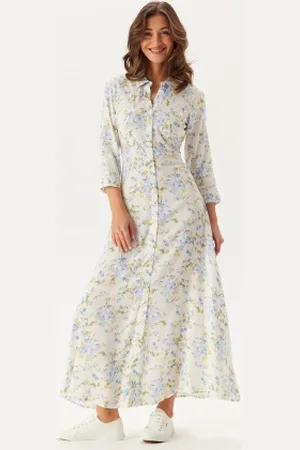 Y.A.S Savanna Long Shirt Dress XL