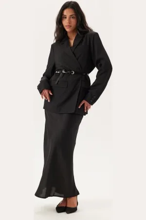 ONLY Onlchigo Ankel Satin Skirt XS