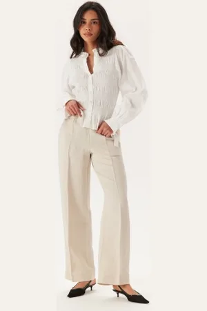 GANT Rel Linen Blend Pull On Pants 34