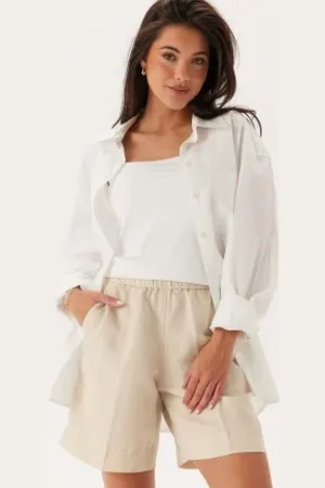 GANT Rel Linen Blend Pull On Shorts 34