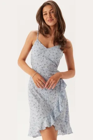 Pieces® Pcnya Strap Flounce Dress XS