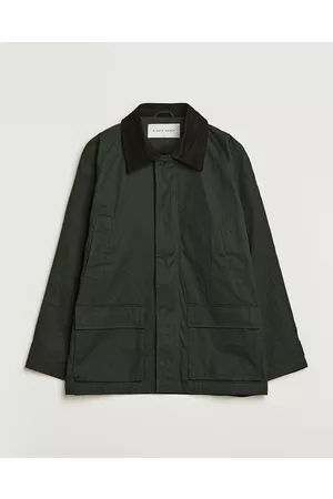 A Day's March Stour Waxed Jacket Olive