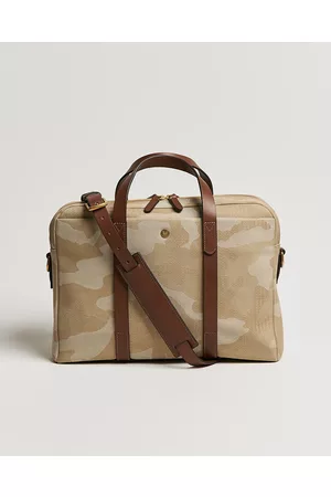 Mismo M/S Endeavour Briefcase Shades off Dune/Cuoio