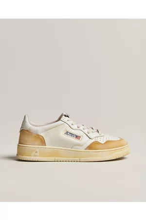 Autry Super Vintage Low Leather/Suede Sneaker Leat White
