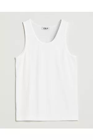 CDLP Herre Singleter - Rib Tank Top White