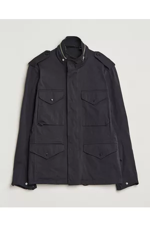 Ten Cate Herre Jakker - 9 oz OJJ Piece Dyed Short Field Jacket Navy