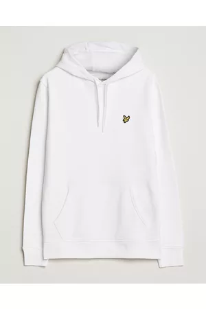 Lyle & Scott Herre Hettegensere - Pullover Organic Cotton Hoodie White