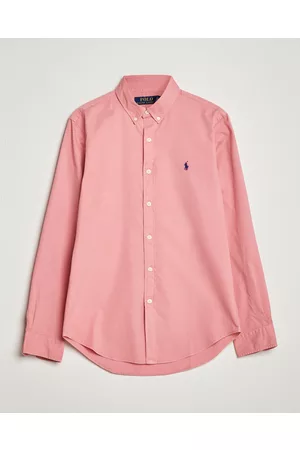 Ralph Lauren Herre Slim fit - Slim Fit Brushed Twill Shirt Desert Rose