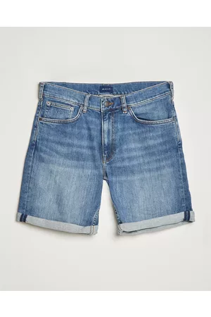 GANT Herre Denim shorts - Arley Denim Shorts Light Blue