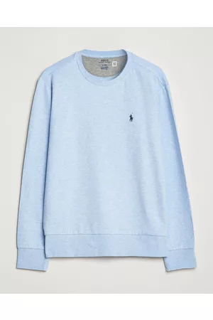 Ralph Lauren Herre Sweatshirts - Double Knitted Jersey Sweatshirt Elite Blue Heather