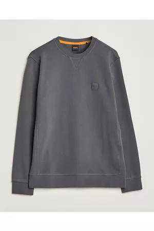 HUGO BOSS Herre Sweatshirts - Westart Logo Sweatshirt Dark Grey