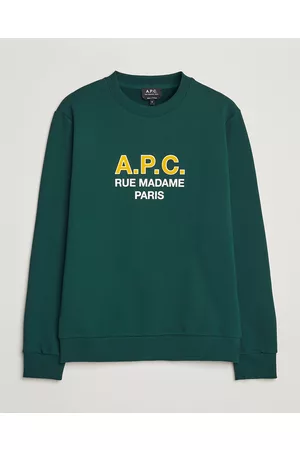 A.P.C. Herre Sweatshirts - Madame Sweatshirt Dark Green