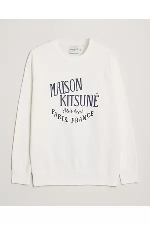Maison Kitsuné Herre Sweatshirts - Palais Royal Classic Sweatshirt Ecru