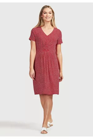 Cellbes Mønstret Jersey-kjole med kort erm