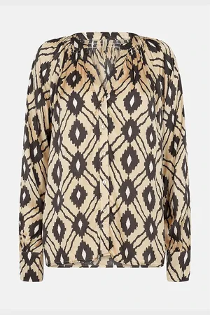 soyaconcept Mønstret satengbluse