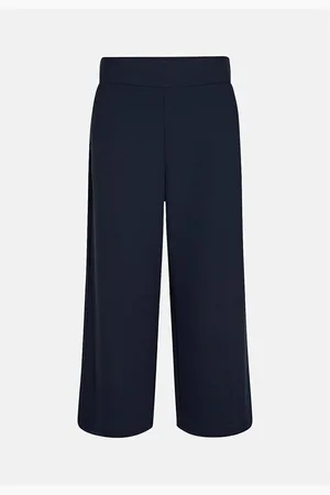 soyaconcept Ankellang jerseybukse med vide ben Siham