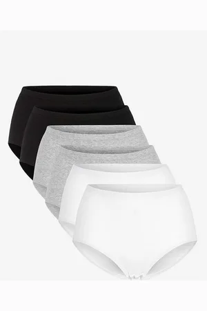 Cellbes Ribbet dametruser i bomull Lisa 6-pack