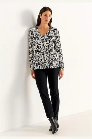 Cellbes Bluse med crêpe-kvalitet